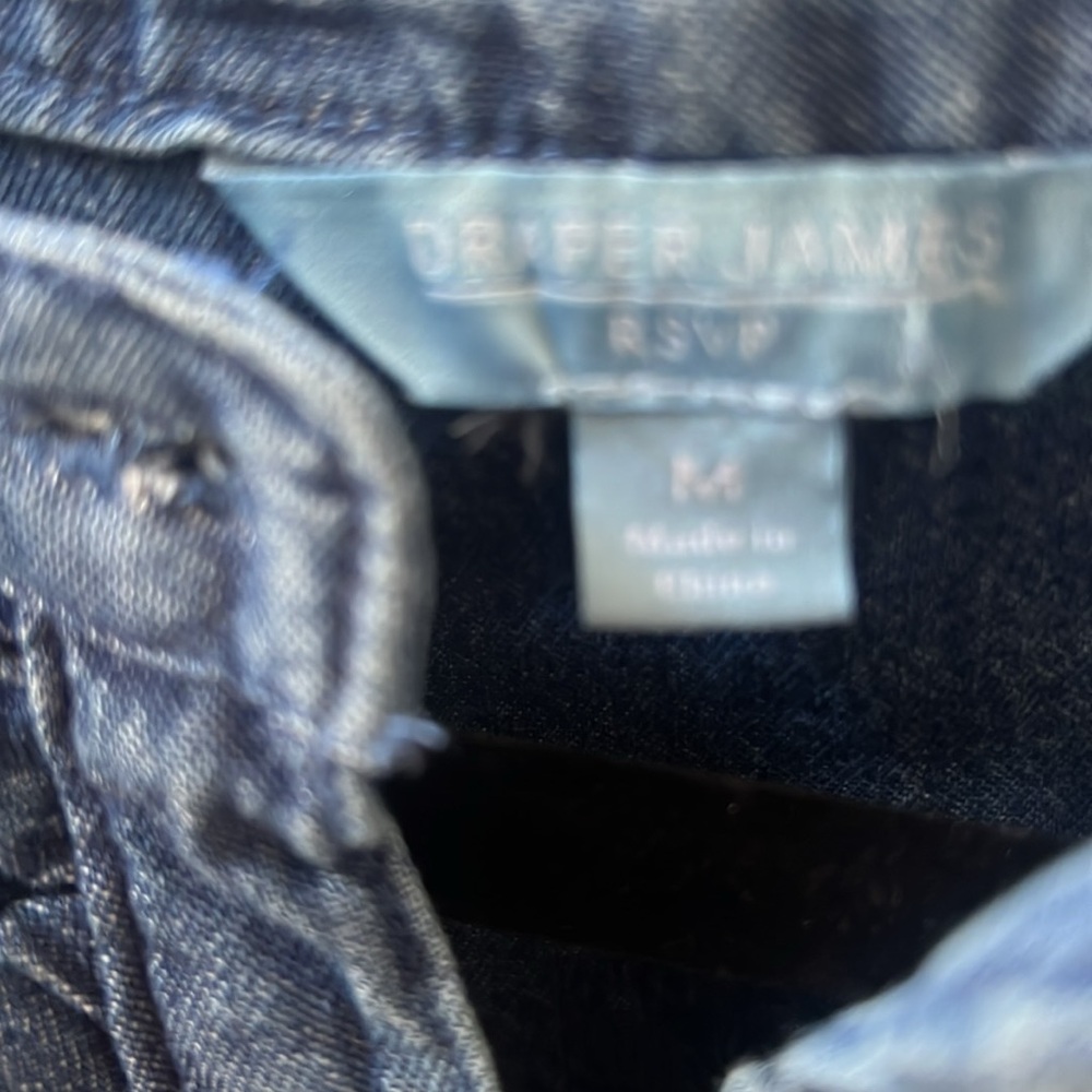 Draper James Blue Ruffle Mini Dress - Picture 3 of 6